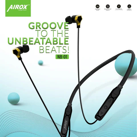 Airox Wireless Bluetooth Neckband (NB-01)
