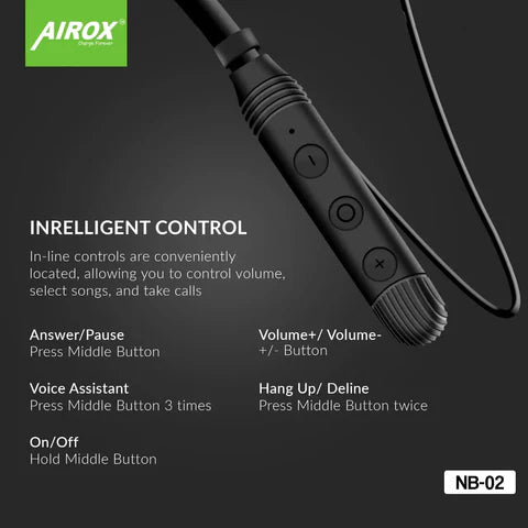 Airox Wireless Bluetooth Earphone (NB-02)