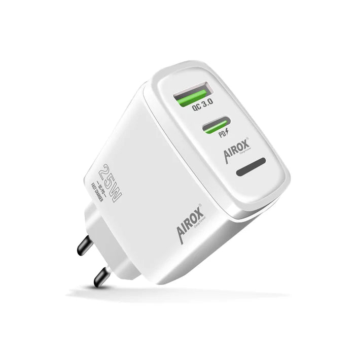 PD07   25W   Fast   Charger   (PD   +   QC   3.0)