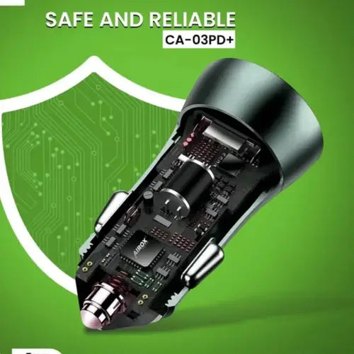 Airox 38W PD Plus Car Charger Adapter (CA-03)