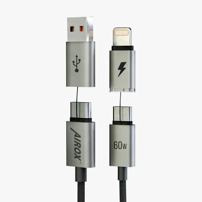 Cable   Nexus   4-in-1   MagTidy   Travel   Cable   (60W   Fast   Charging)